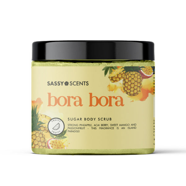 Bora Bora Sugar Body Scrub - Sassy Shop Wax