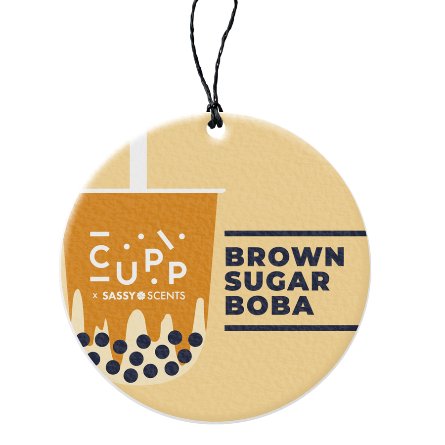 Sassy x CUPP Brown Sugar Car Freshener - Sassy Shop Wax