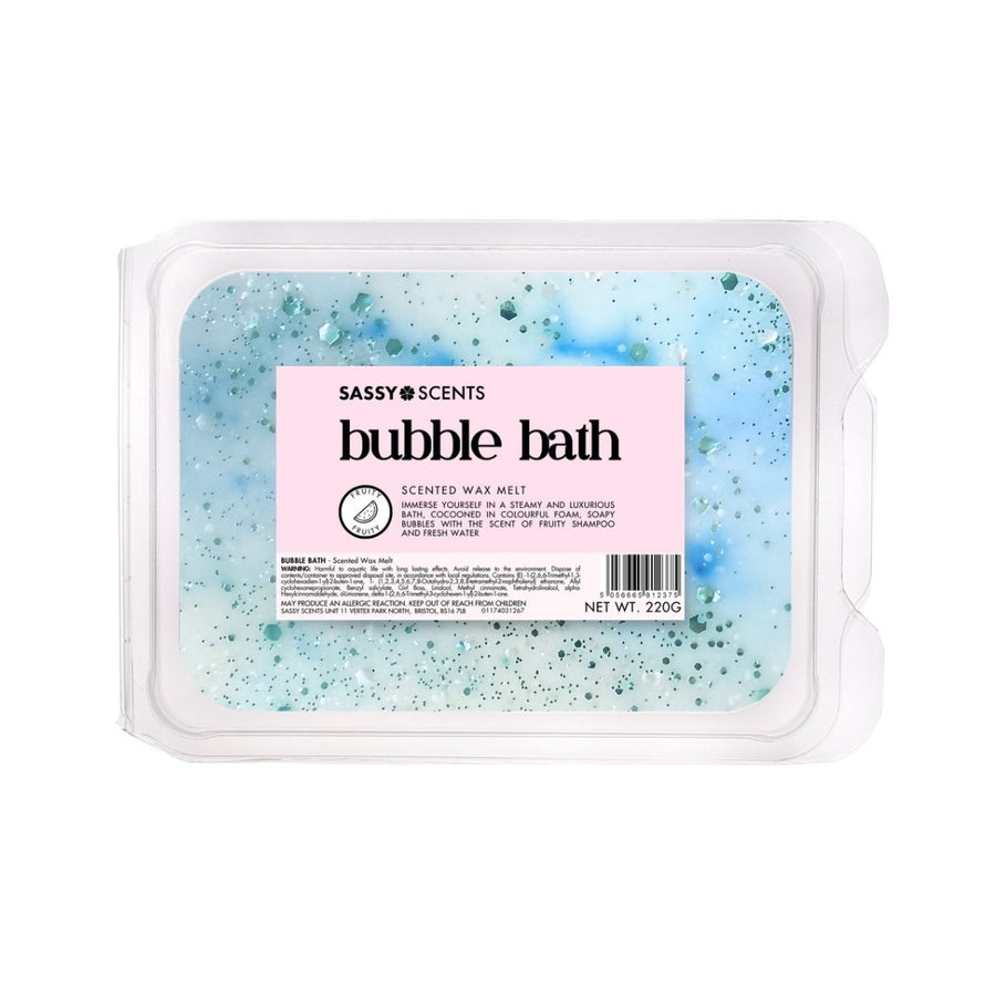 Bubble Bath Small Tub - Sassy Shop Wax