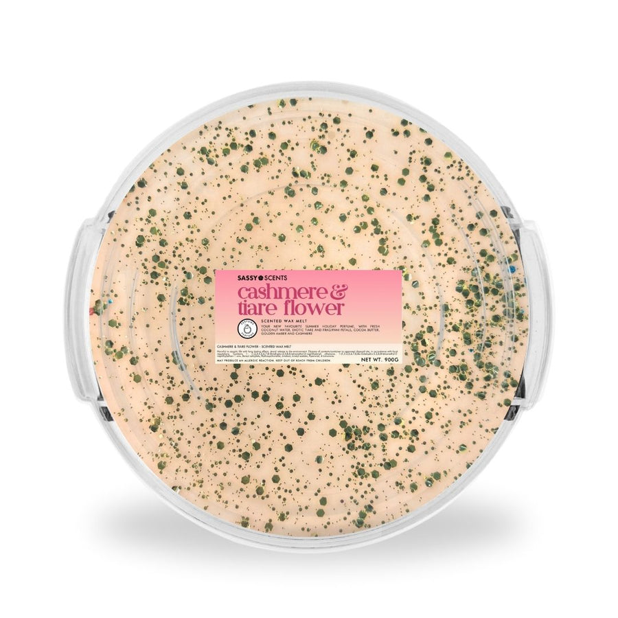 Cashmere & Tiare Flower Grande Tub - Sassy Shop Wax