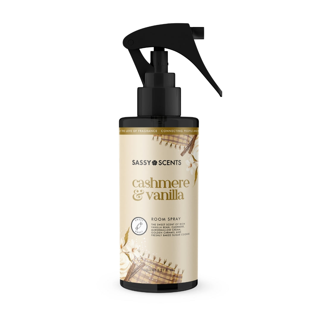 Cashmere & Vanilla Room Spray - Sassy Shop Wax