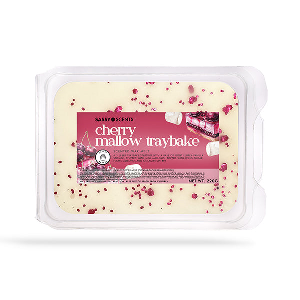 Cherry Mallow Traybake Small Tub - Sassy Shop Wax