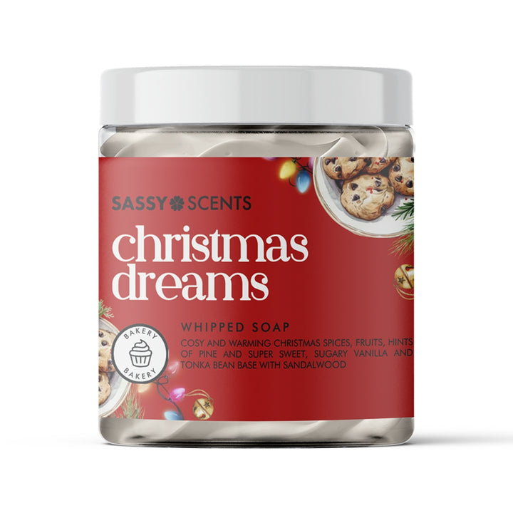 Christmas Dreams Whipped Soap - Sassy Shop Wax