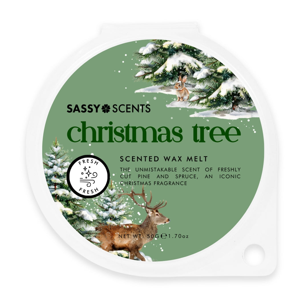 Christmas Tree Wax Melt - Sassy Shop Wax