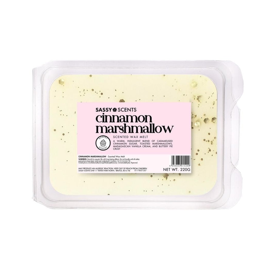Cinnamon Marshmallow Small Tub - Sassy Shop Wax