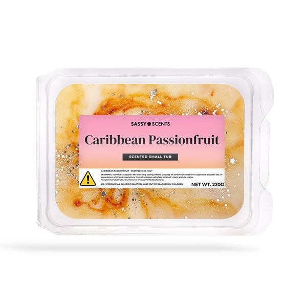 Caribbean Passionfruit Small Tub - Sassy Shop Wax
