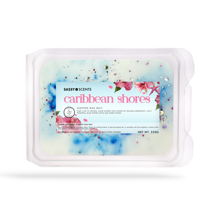 Caribbean Shores Small Tub - Sassy Shop Wax