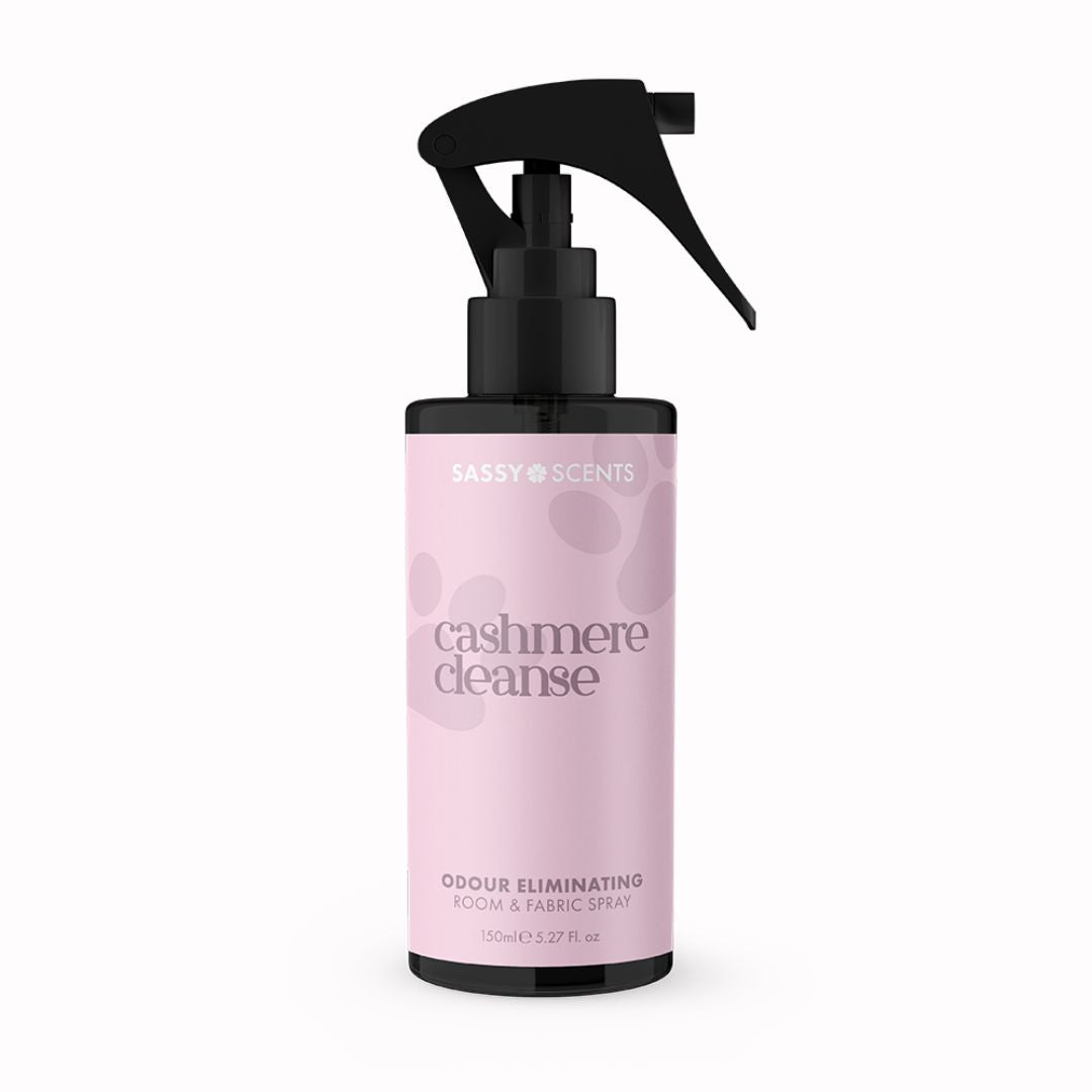 Cashmere Cleanse Odour Eliminating Room & Fabric Spray - Sassy Shop Wax