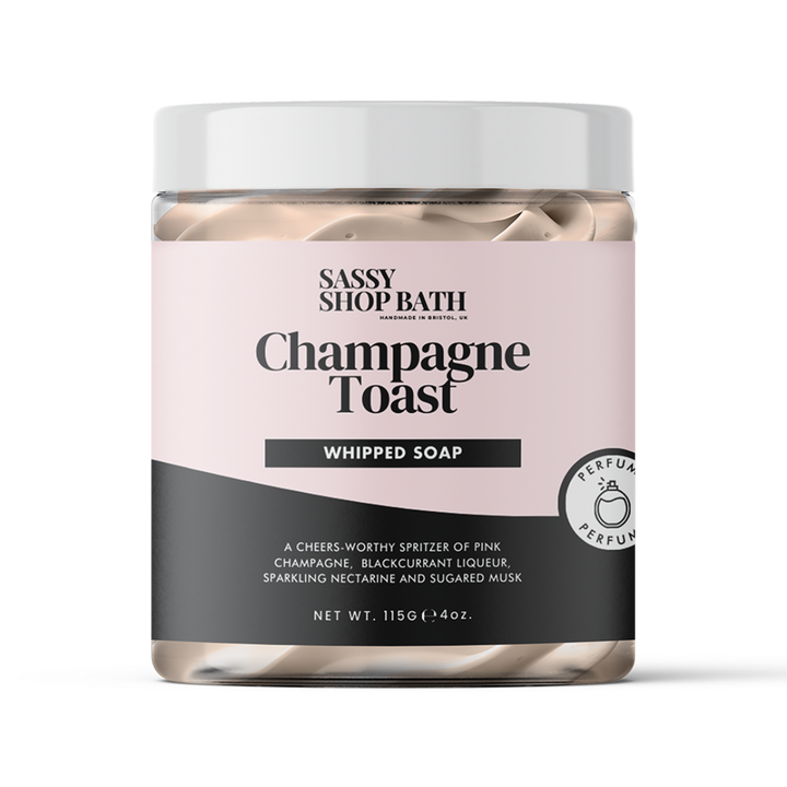 Champagne Toast Whipped Soap - Sassy Shop Wax