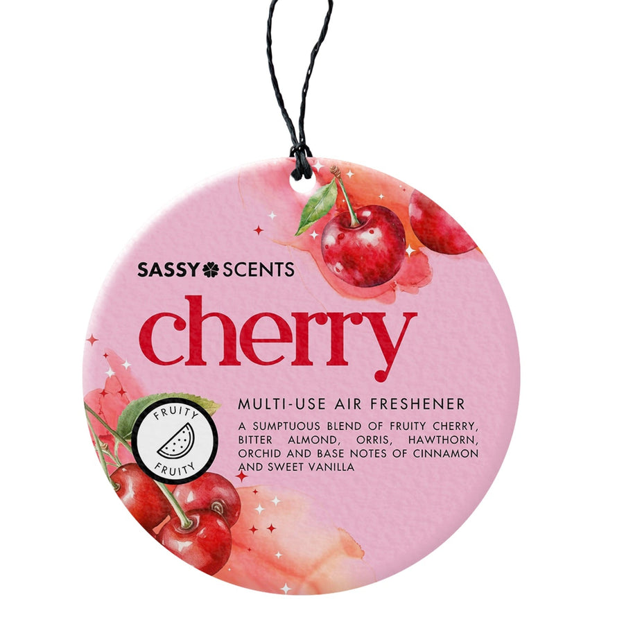 Cherry Hanging Car Freshener