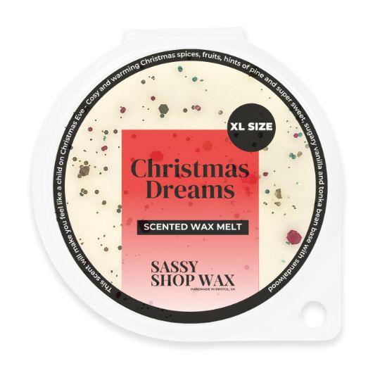 XL Christmas Dreams Wax Melt - Sassy Shop Wax