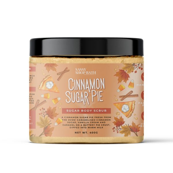 Cinnamon Sugar Pie Sugar Body Scrub - Sassy Shop Wax