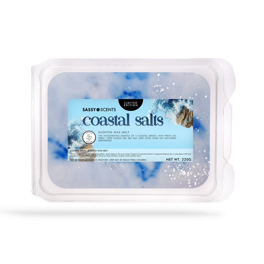 Coastal Salts Small Tub - Sassy Shop Wax
