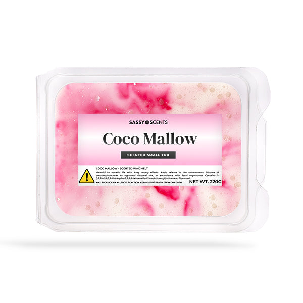 Coco Mallow Small Tub - Sassy Shop Wax