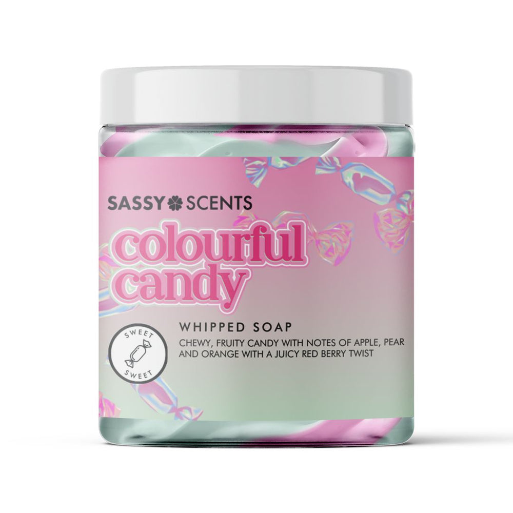 Colourful Candy Whipped Soap - Sassy Shop Wax