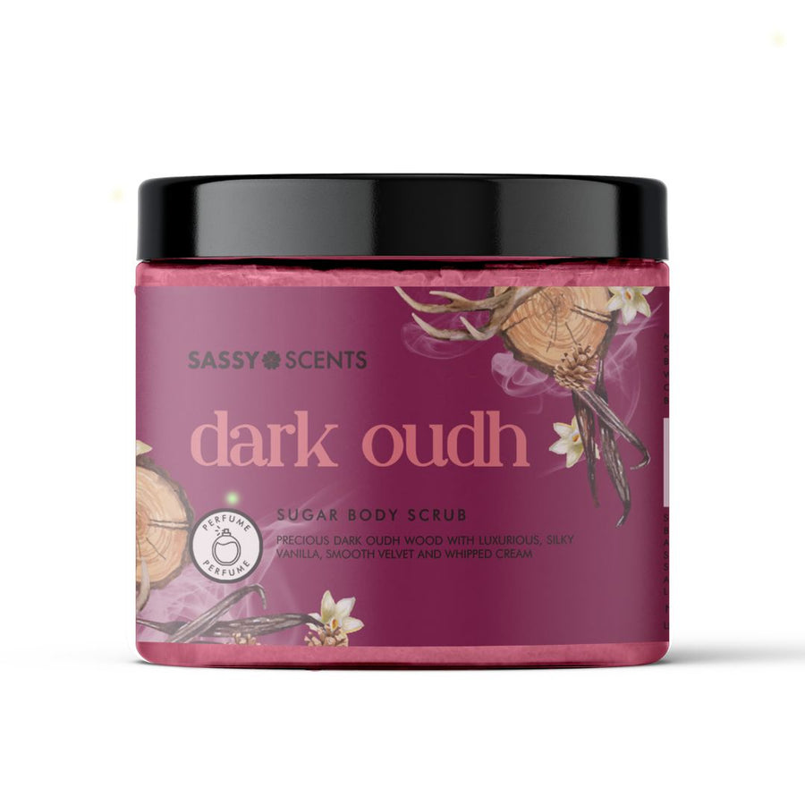 Dark Oudh Sugar Body Scrub - Sassy Shop Wax