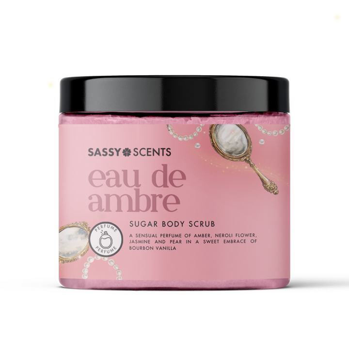 Eau De Ambre Sugar Body Scrub - Sassy Shop Wax