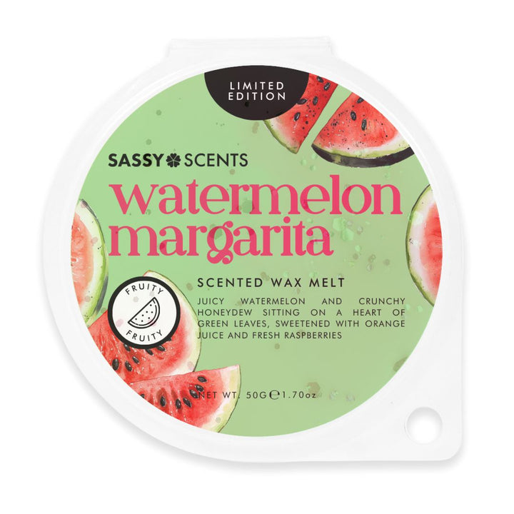 Watermelon Margarita Wax Melt - Sassy Shop Wax