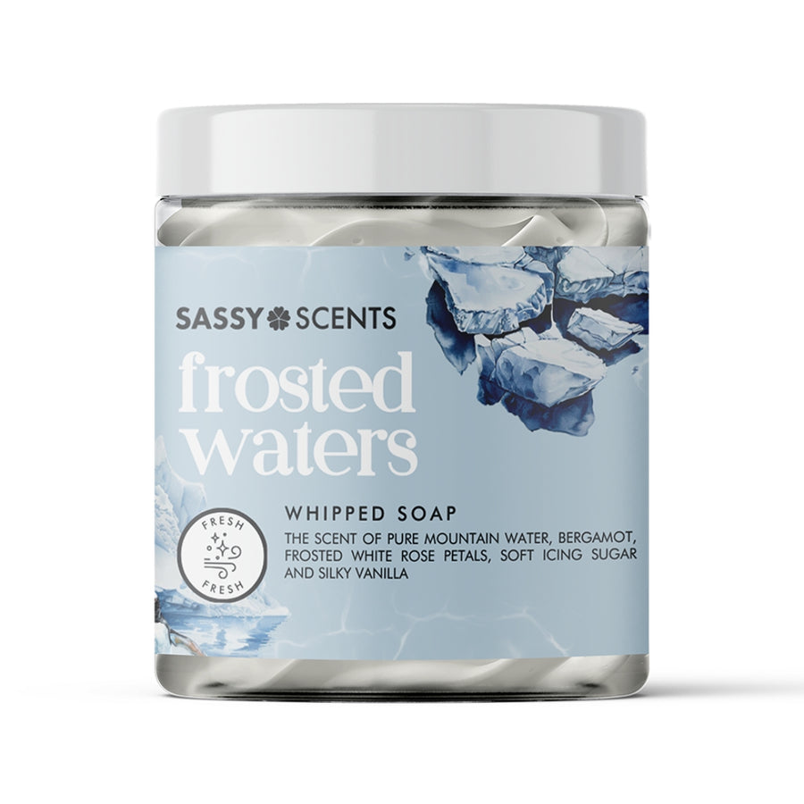 Frosted Waters Whipped Soap - Sassy Shop Wax