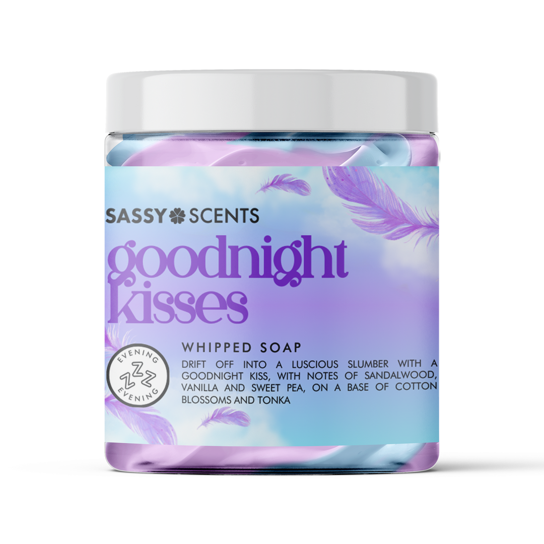 Goodnight Kisses Whipped Soap - Sassy Shop Wax