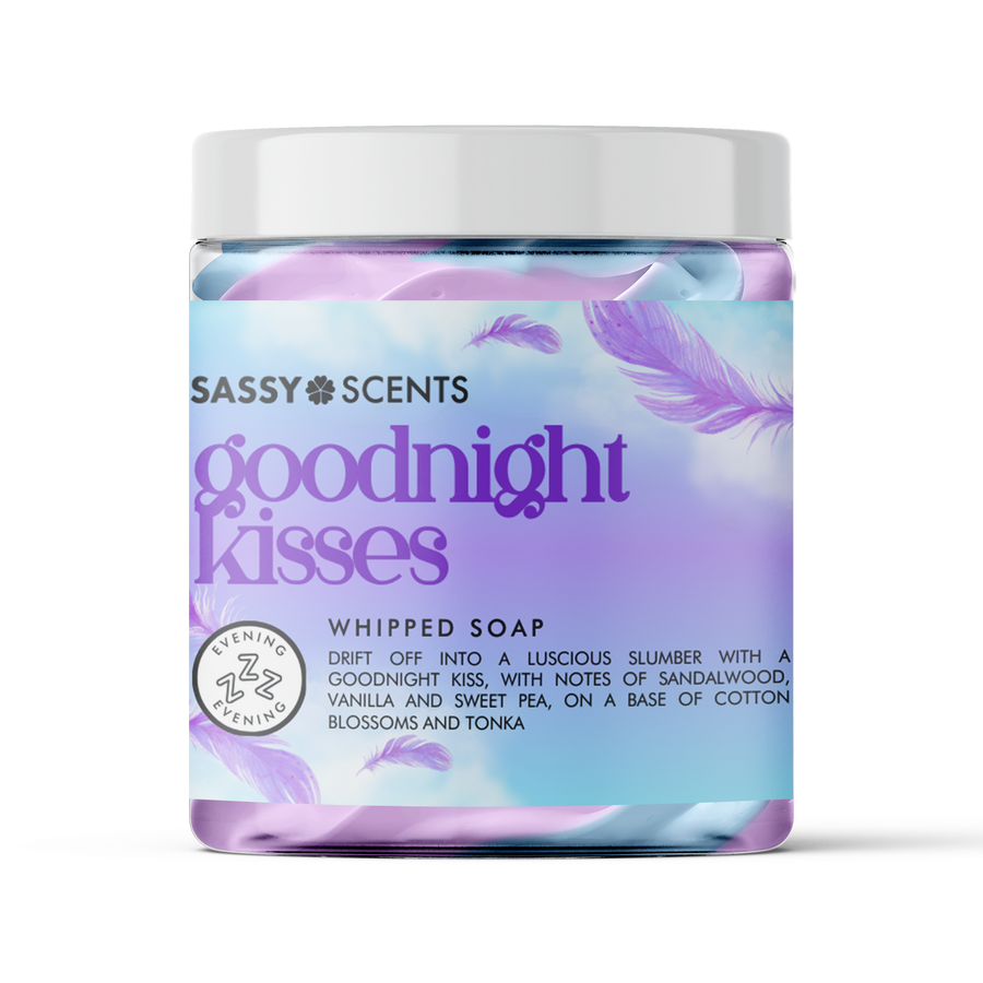 Goodnight Kisses Whipped Soap - Sassy Shop Wax