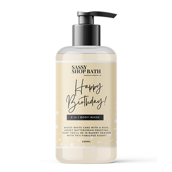 Happy Birthday 3in1 - Sassy Shop Wax