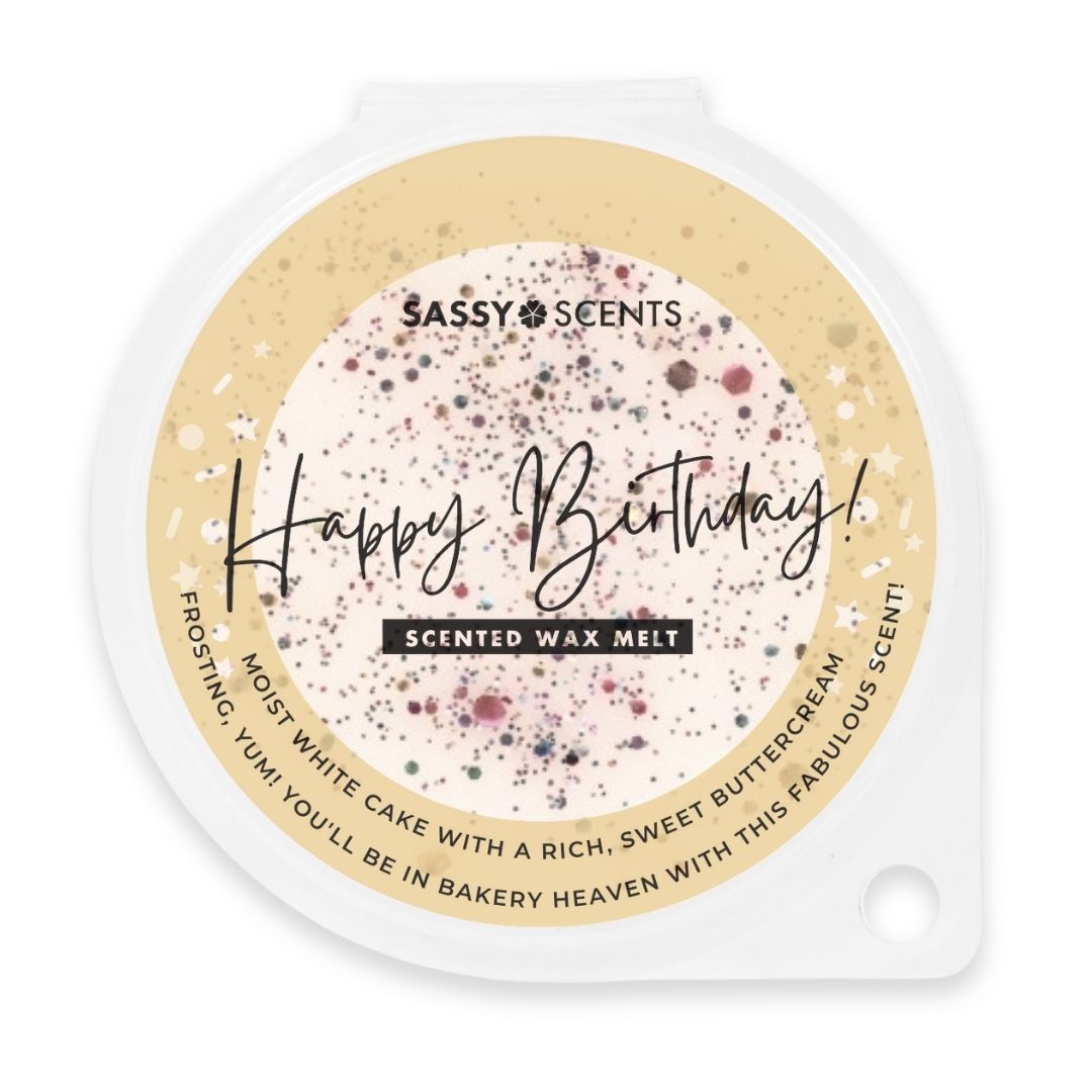 Happy Birthday XL Wax Melt - Sassy Shop Wax