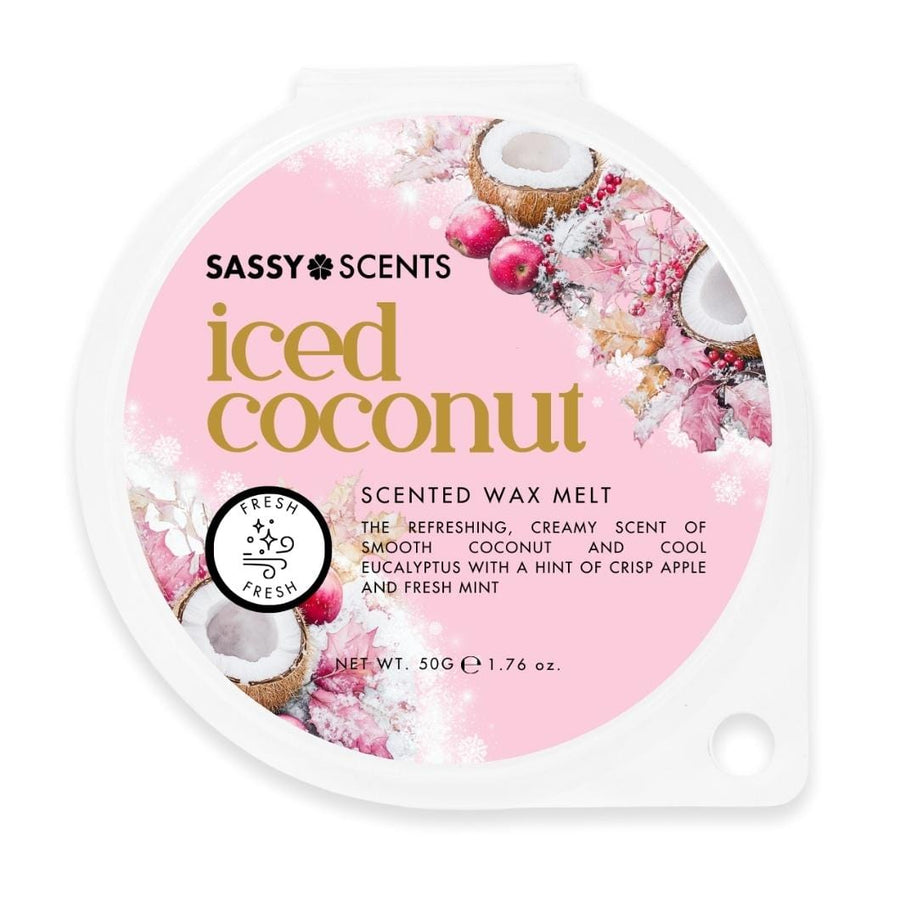 Iced Coconut Wax Melt - Sassy Shop Wax