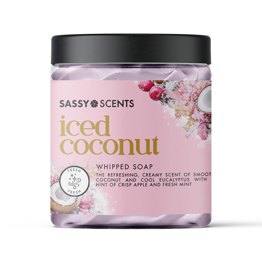 Iced Coconut Whipped Soap - Sassy Shop Wax