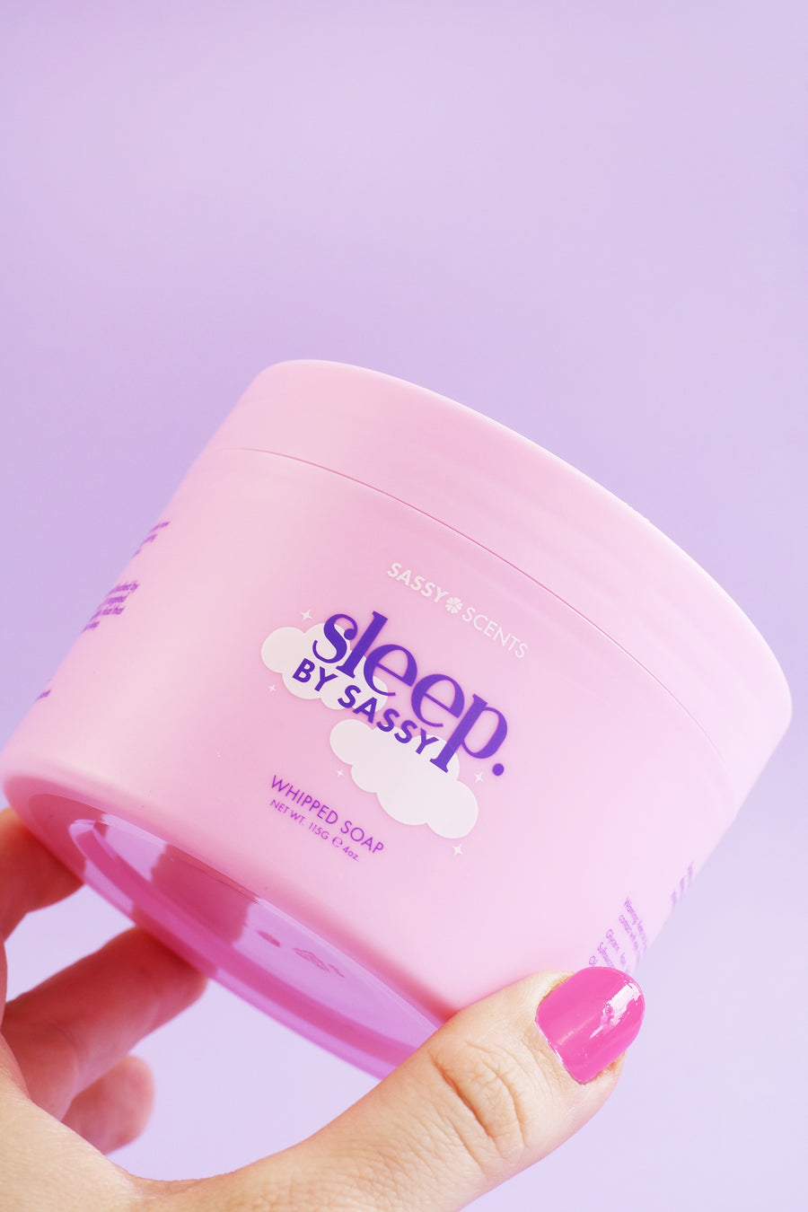 sleep whipped soap.