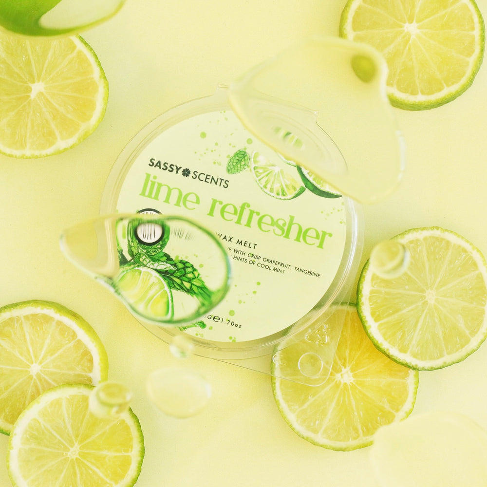 Lime Refresher Wax Melt - Sassy Shop Wax