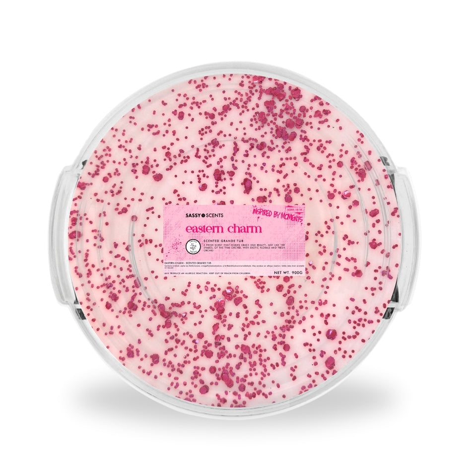 Eastern Charm Grande Tub - Round 900g - Sassy Shop Wax