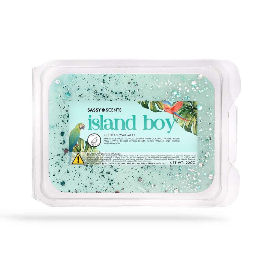 Island Boy Small Tub - Sassy Shop Wax