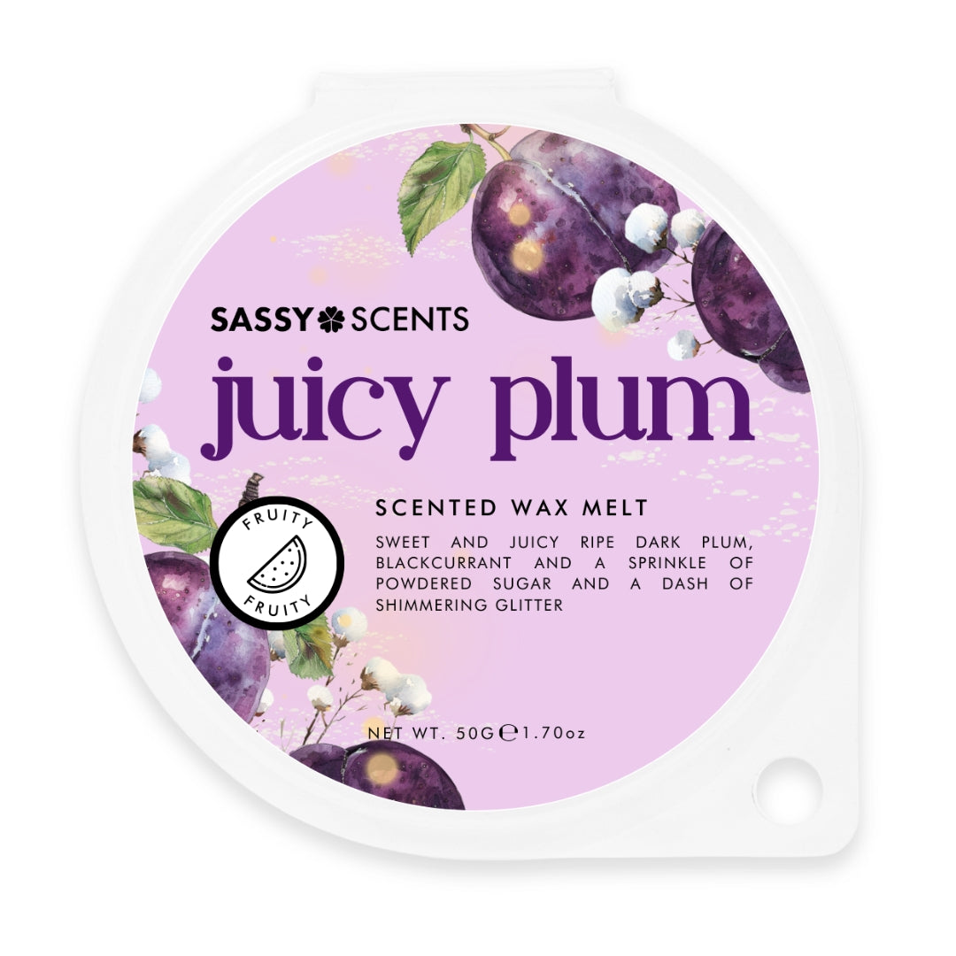 Juicy Plum Wax Melt - Sassy Shop Wax