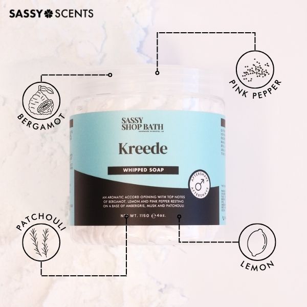 Kreede Whipped Soap - Sassy Shop Wax