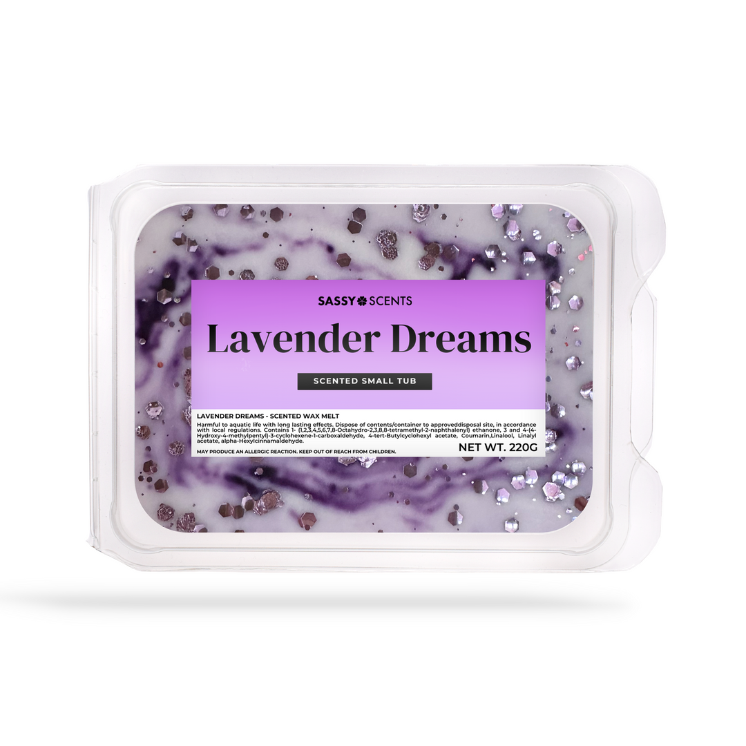 Lavender Dreams Small Tub - Sassy Shop Wax