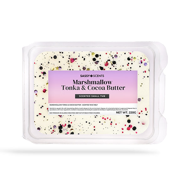 Marshmallow Tonka & Cocoa Butter Small Tub - Sassy Shop Wax