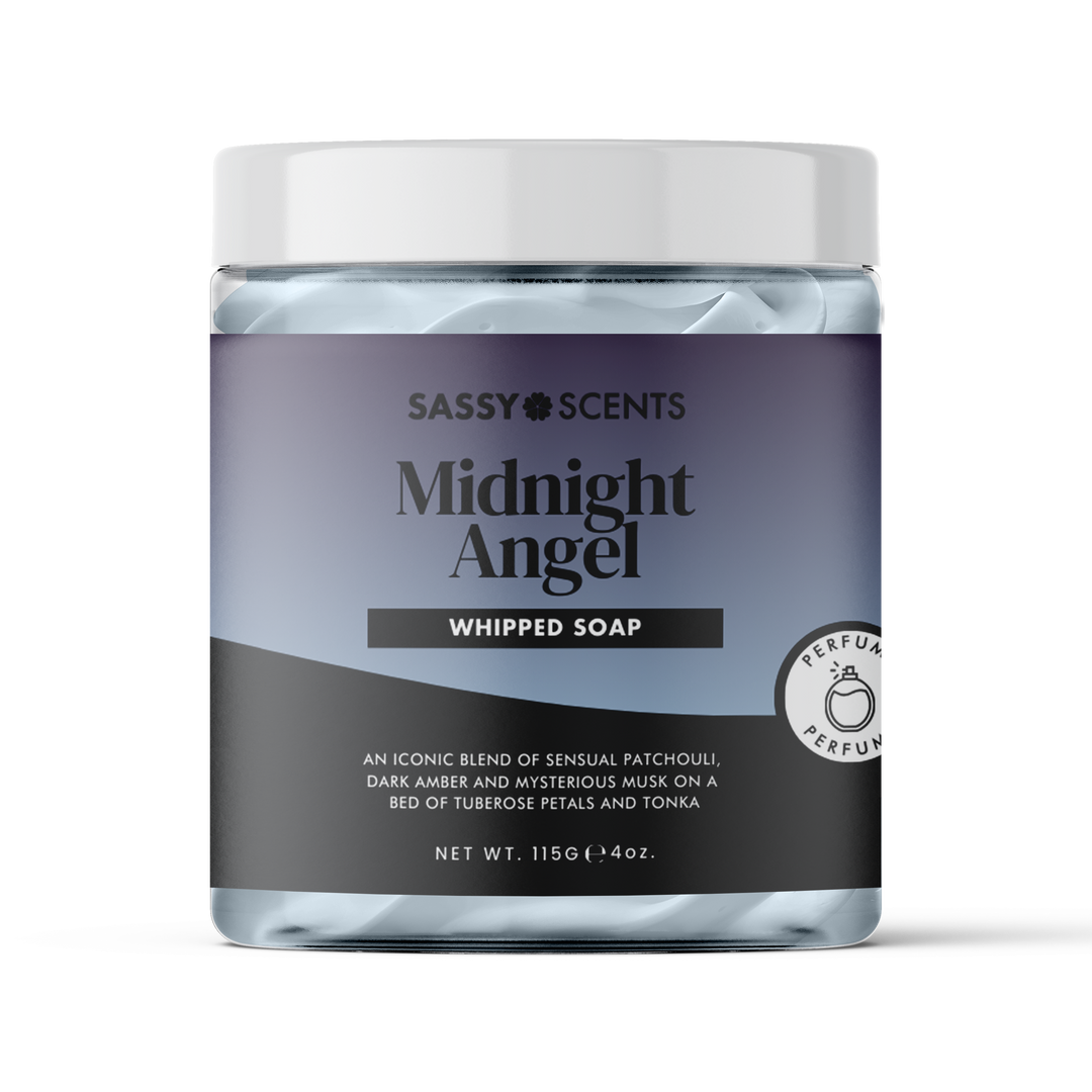 Midnight Angel Whipped Soap - Sassy Shop Wax