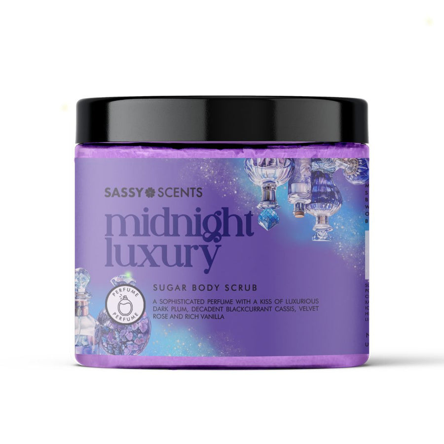 Midnight Luxury Sugar Body Scrub - Sassy Shop Wax