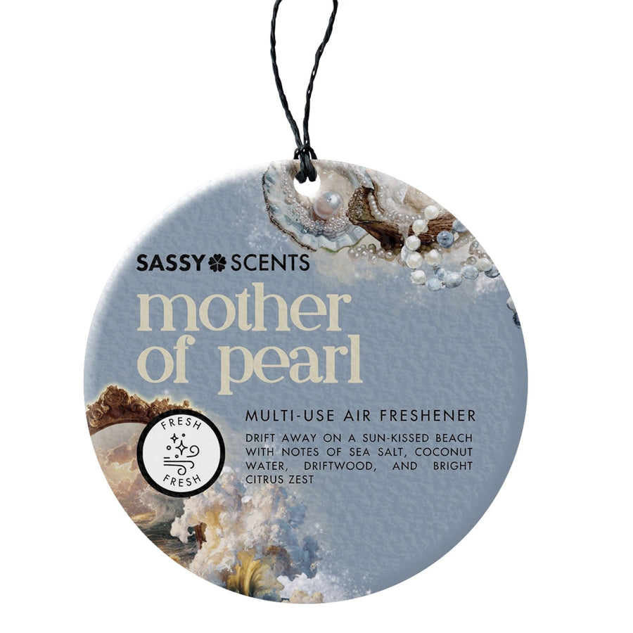 Mother of Pearl Hanging Car Fresheners