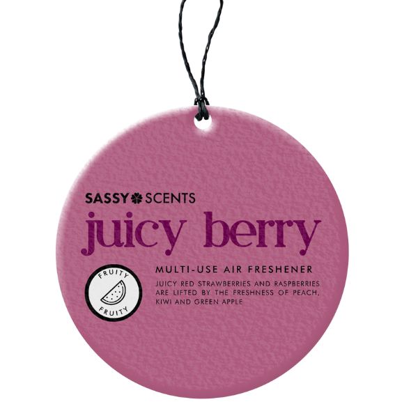 Juicy Berry Car Freshener - Sassy Shop Wax