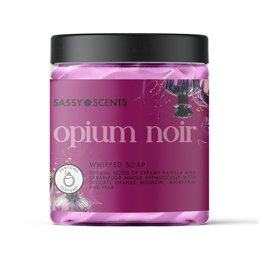Opium Noir Whipped Soap - Sassy Shop Wax