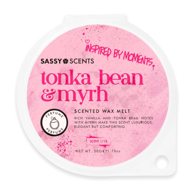 Tonka Bean & Myrh Wax Melt - Sassy Shop Wax