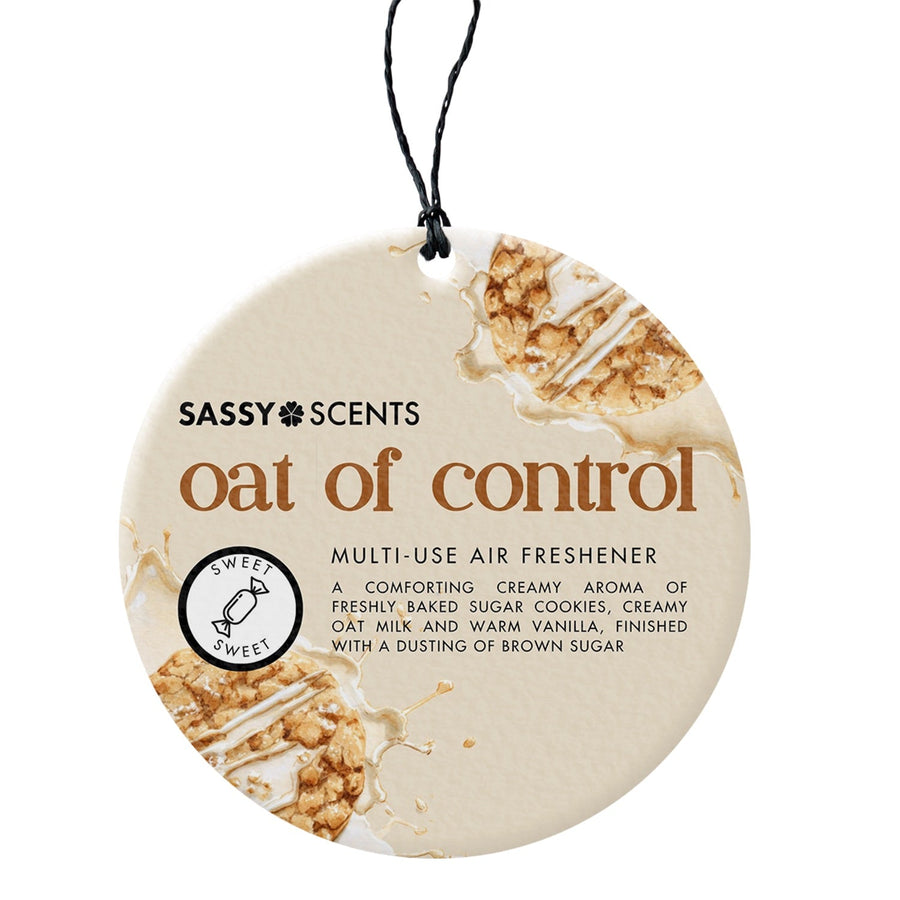 Oat of Control Hanging Car Fresheners