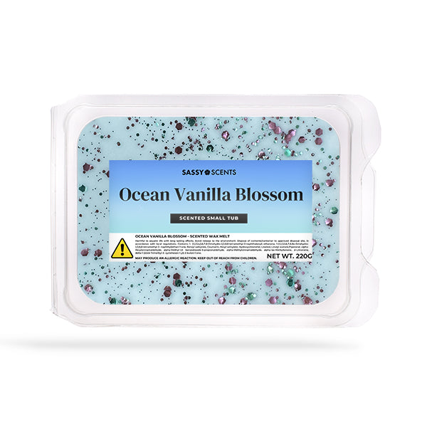 Ocean Vanilla Blossom Small Tub - Sassy Shop Wax
