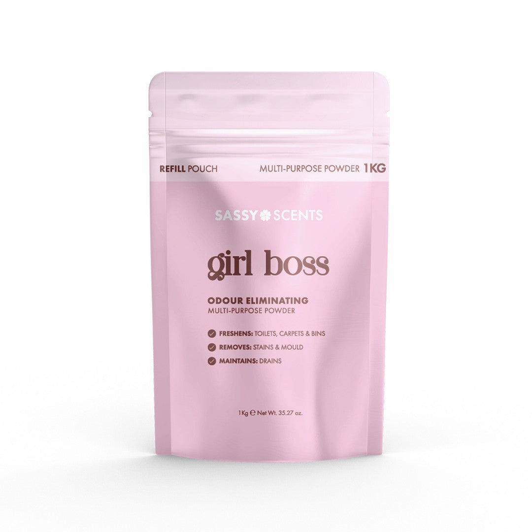 Girl Boss Odour Eliminating Multi-Purpose Powder Pouches - Sassy Shop Wax