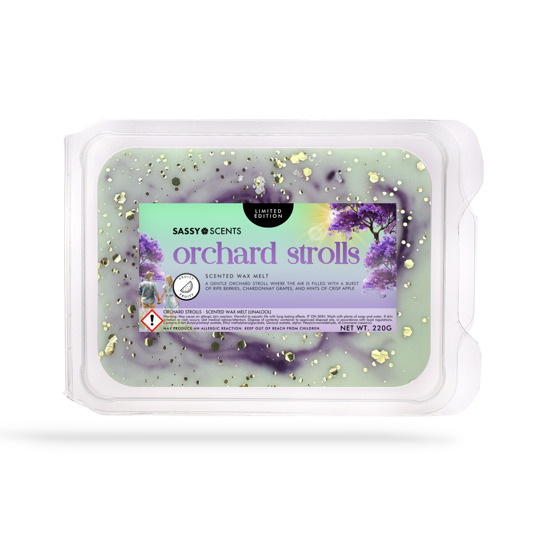 Orchard Strolls Small Tub - Sassy Shop Wax