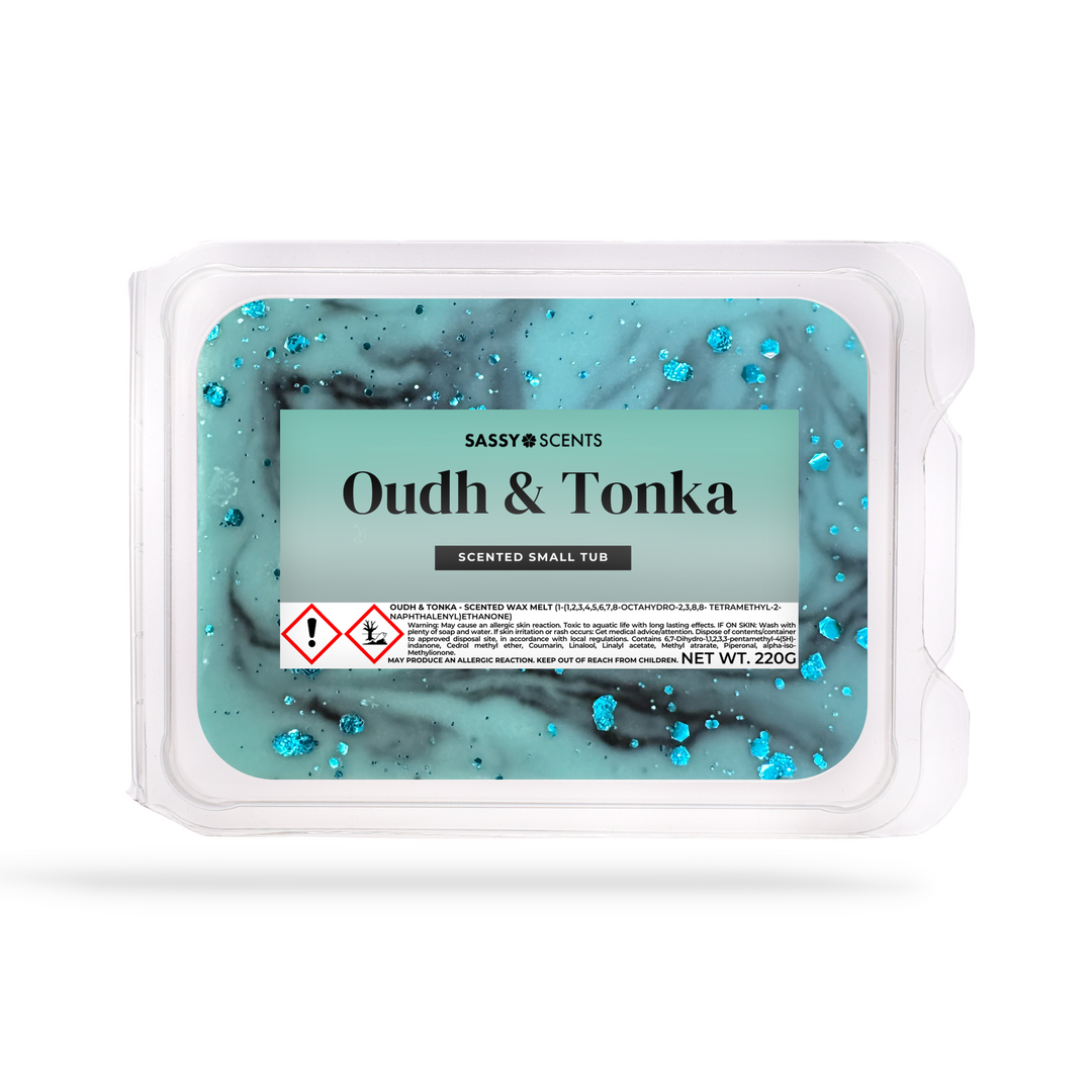 Oudh & Tonka Small Tub - Sassy Shop Wax