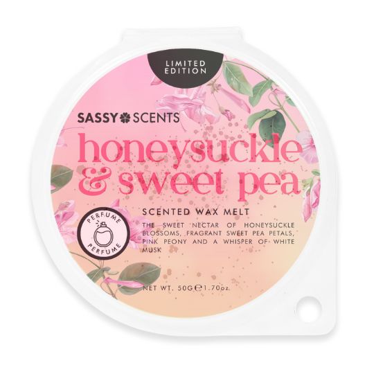 Honeysuckle & Sweetpea Wax Melt - Sassy Shop Wax