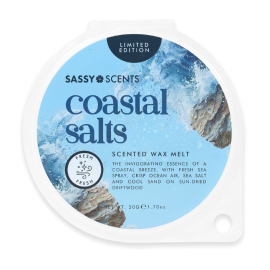 Coastal Salts Wax Melt - Sassy Shop Wax